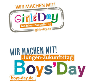 Logos des Girls und Boys Day